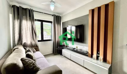 Apartamento com 2 dormitórios à venda, 75 m² por R$ 380.000 - Enseada - Guarujá/SP