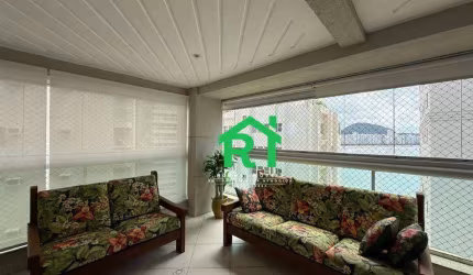 Apartamento frente mar com 3 dormitorios (3 Suites), 2 vagas, Lazer, Asturias, Guaruja/SP