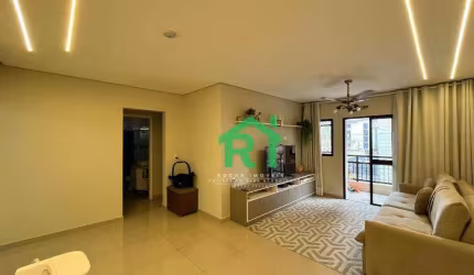 Apartamento Reformado, 2 Dormitórios (1 Suíte), 1 Vaga, Tombo, Guarujá/SP