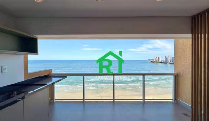 Apartamento frente mar com 3 dormitórios (3 suítes), 2 vagas, Pitangueiras, Guarujá/SP