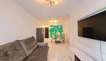 Apartamento com 3 dormitórios, 100 m² - venda por R$ 650.000 ou aluguel por R$ 5.500/mês - Pitangueiras - Guarujá/SP