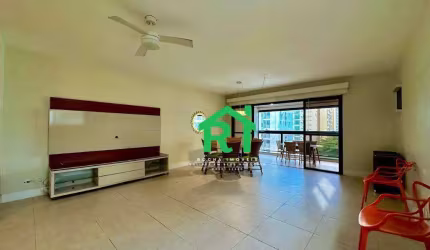 Apartamento reformado, 4 dormitórios (4 suítes), 3 vagas, lazer, Pitangueiras, Guarujá/SP.