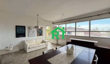 Apartamento à beira mar com 3 dormitórios, 2 vagas, Enseada, Guarujá/SP
