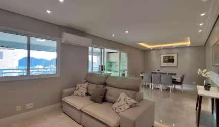 Apartamento com Varanda Gourmet, 3 Dormitórios (1 suíte), 2 Vagas, Área de Lazer, Astúrias, Guarujá/SP