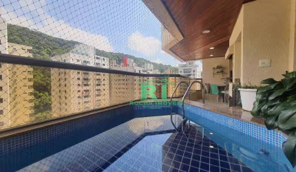 Apartamento com 3 suítes, 140 m² - venda por R$ 1.000.000 ou aluguel por R$ 6.000/mês - Pitangueiras - Guarujá/SP