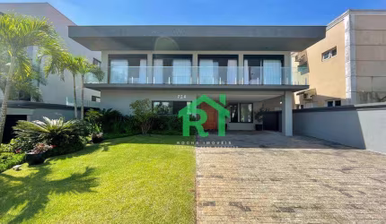 Casa à venda com 5 Dormitórios (5 Suítes), 6 Vagas, Área de Lazer, Jardim Acapulco, Guarujá/SP