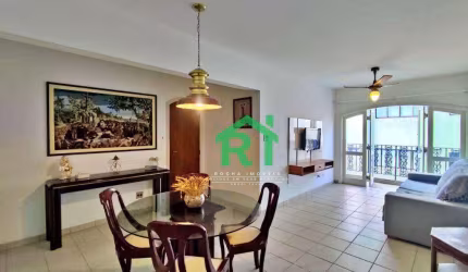Apartamento Quadra Mar, 3 Dormitórios (1 Suíte), 1 Vaga, Tombo, Guarujá/SP