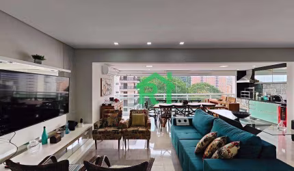 Apartamento Beira Mar, Varanda Gourmet, 3 Dormitórios, 2 Vagas, Lazer, Jardim Astúrias, Guarujá/SP