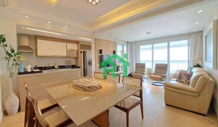 Apartamento Moderno, 4 Dormitórios (2 Suítes), Varanda Gourmet, Lazer, 2 Vagas, Enseada, Guarujá/SP.