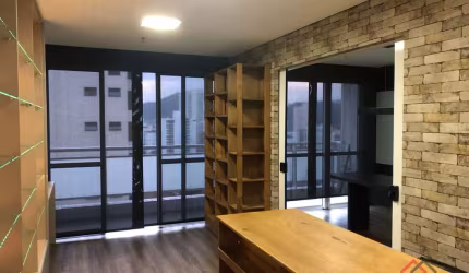 Sala comercial com 2 salas para alugar na Rua Barão de Paranapiacaba, 233, Encruzilhada, Santos por R$ 3.200