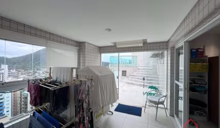 Cobertura com 3 quartos à venda na Avenida Marechal Hermes, 126, Canto do Forte, Praia Grande por R$ 2.300.000
