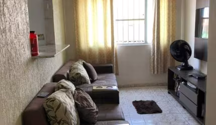 Apartamento com 1 quarto à venda na Rua Osias Isidoro dos Santos, 6, Catiapoa, São Vicente por R$ 185.000