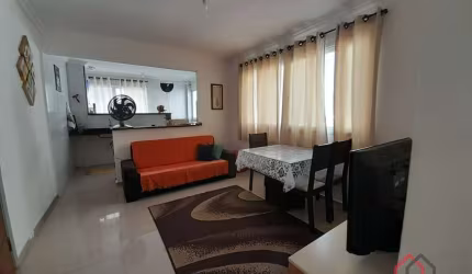 Apartamento com 1 quarto à venda na Rua Bartolomeu Dias, 99, Aviação, Praia Grande por R$ 255.000