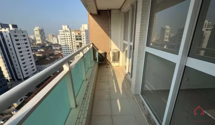 Sala comercial com 2 salas para alugar na Avenida Conselheiro Nébias, 756, Boqueirão, Santos por R$ 5.000