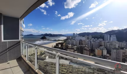Apartamento com 1 quarto para alugar na Avenida Presidente Wilson, 94, Pompéia, Santos por R$ 5.800