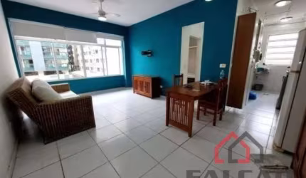 Apartamento com 1 quarto à venda na Avenida Marechal Floriano Peixoto, 289, Pompéia, Santos por R$ 370.000