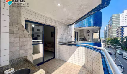 Apartamento com 2 dormitórios à venda, 112 m² por R$ 645.000,00 - Canto do Forte - Praia Grande/SP