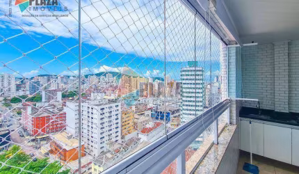 Apartamento 2 dormitórios com 2 suítes  à venda, 89 m² por R$ 630.000 - Boqueirão - Praia Grande/SP