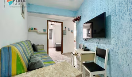 Apartamento com 1 dormitório à venda, 35 m² por R$ 230.000,00 - Boqueirão - Praia Grande/SP