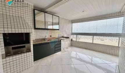 Apartamento com 3 dormitórios para alugar, 143 m² por R$ 6.500,00/mês - Boqueirão - Praia Grande/SP