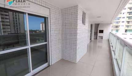 Apartamento para alugar, 88 m² por R$ 3.800,00/mês - Tupi - Praia Grande/SP