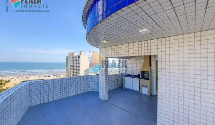 Cobertura com 3 dormitórios à venda, 145 m² por R$ 1.100.000,00 - Vila Guilhermina - Praia Grande/SP