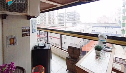 Apartamento com 3 dormitórios à venda, 110 m² - Tupi - Praia Grande/SP