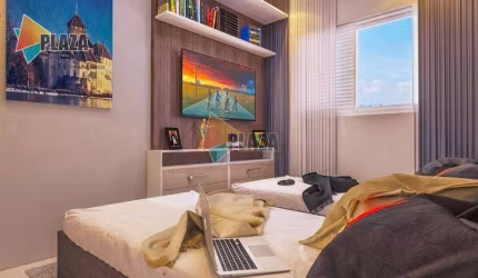 Apartamento à venda, 60 m² por R$ 490.590,00 - Boqueirão - Praia Grande/SP