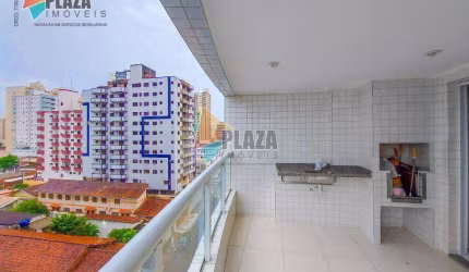 Apartamento à venda, 89 m² por R$ 435.000,00 - Tupi - Praia Grande/SP