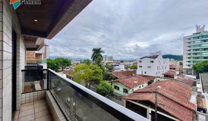 Apartamento com 2 dormitórios à venda, 77 m² por R$ 345.000,00 - Vila Guilhermina - Praia Grande/SP