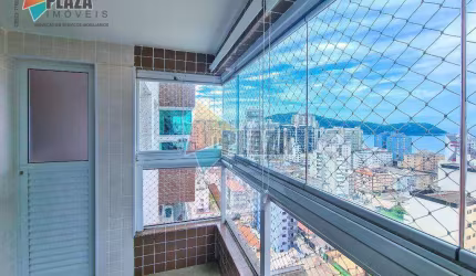 Apartamento 2 dormitórios com 1 suíte à venda, 74 m² por R$ 649.000 - Boqueirão - Praia Grande/SP