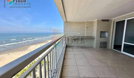Apartamento com 3 dormitórios para alugar, 163 m² por R$ 7.500,00/mês - Aviação - Praia Grande/SP