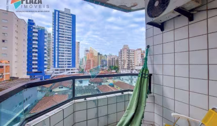 Apartamento à venda, 77 m² por R$ 380.000,00 - Aviação - Praia Grande/SP