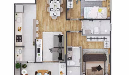 Apartamento à venda, 97 m² por R$ 899.900,00 - Canto do Forte - Praia Grande/SP