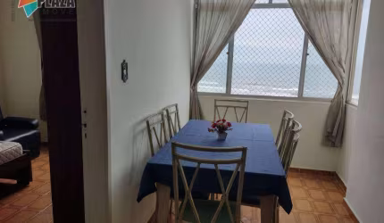 Apartamento frente mar com 2 dormitórios à venda, 75 m² por R$ 385.000 - Ocian - Praia Grande/SP