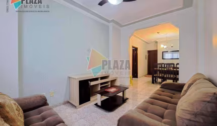 Apartamento com 2 dormitórios para alugar, 82 m² por R$ 3.400,00/mês - Canto do Forte - Praia Grande/SP