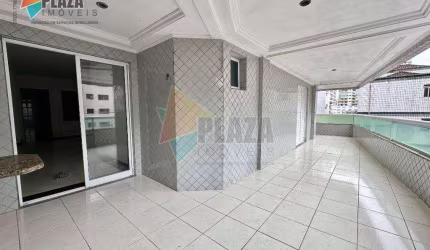 Apartamento com 3 dormitórios para alugar, 170 m² por R$ 5.600,00/mês - Tupi - Praia Grande/SP