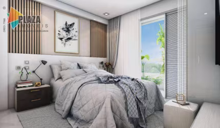 Lançamento com 2 dormitórios à venda, 79 m² por R$ 719.190 - Boqueirão - Praia Grande/SP