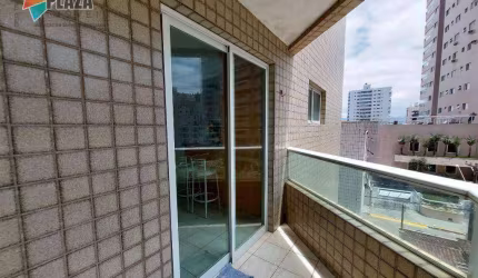 Apartamentp 01 Dormitorio para locação 100 metros da Praia, na Aviação, Praia Grande-SP
