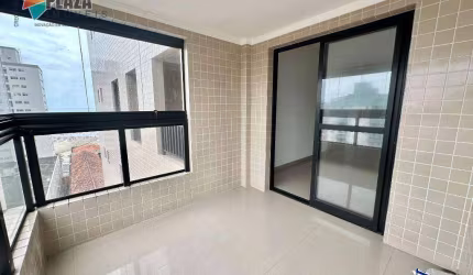 Apartamento para alugar, 66 m² por R$ 3.300,00/mês - Mirim - Praia Grande/SP