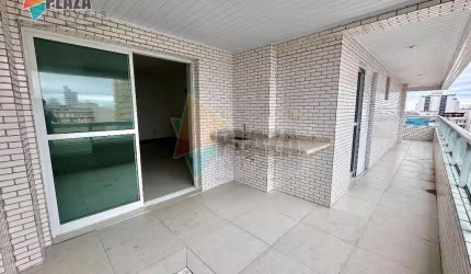 Apartamento com 3 dormitórios para alugar, 121 m² por R$ 6.000,00/mês - Boqueirão - Praia Grande/SP