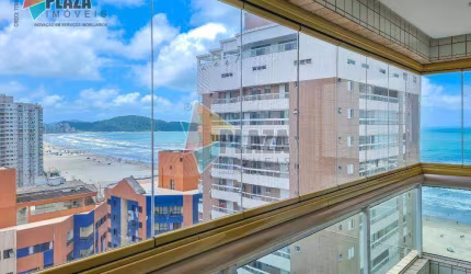 Apartamento 2 dormitórios com 1 suíte à venda, 90 m² por R$ 730.000 - Aviação - Praia Grande/SP