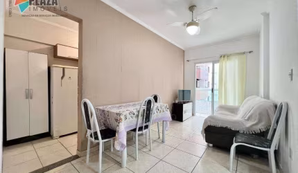 Apartamento com 2 dormitórios à venda, 56 m² por R$ 380.000,00 - Vila Assunção - Praia Grande/SP