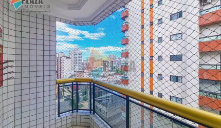 Apartamento para alugar, 113 m² por R$ 5.500,00/mês - Vila Guilhermina - Praia Grande/SP
