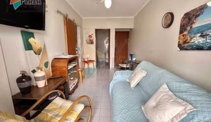 Apartamento com 1 dormitório para alugar, 52 m² por R$ 2.800,00/mês - Canto do Forte - Praia Grande/SP