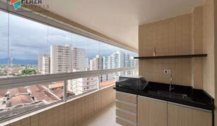 Apartamento com 2 dormitórios à venda, 84 m² por R$ 600.000,00 - Aviação - Praia Grande/SP