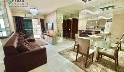 Apartamento para alugar, 82 m² por R$ 6.000,00/mês - Aviação - Praia Grande/SP