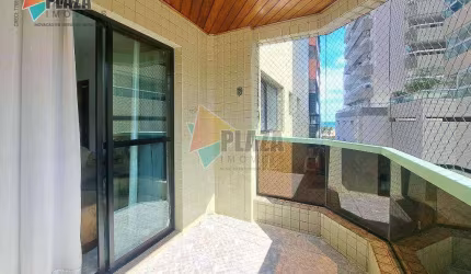 Apartamento com 2 dormitórios para alugar, 90 m² por R$ 3.900,00/mês - Canto do Forte - Praia Grande/SP