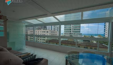 Apartamento com 2 dormitórios à venda, 114 m² por R$ 1.100.000,00 - Canto do Forte - Praia Grande/SP