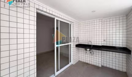 Apartamento com 2 dormitórios para alugar, 74 m² por R$ 3.000,00/mês - Caiçara - Praia Grande/SP